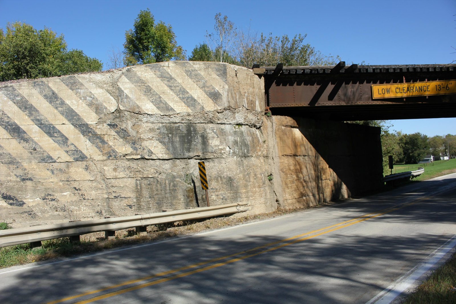 West abutment